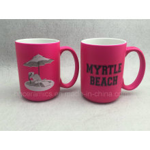 Pink Mug, Promotional Mug. 15oz Pink Mug